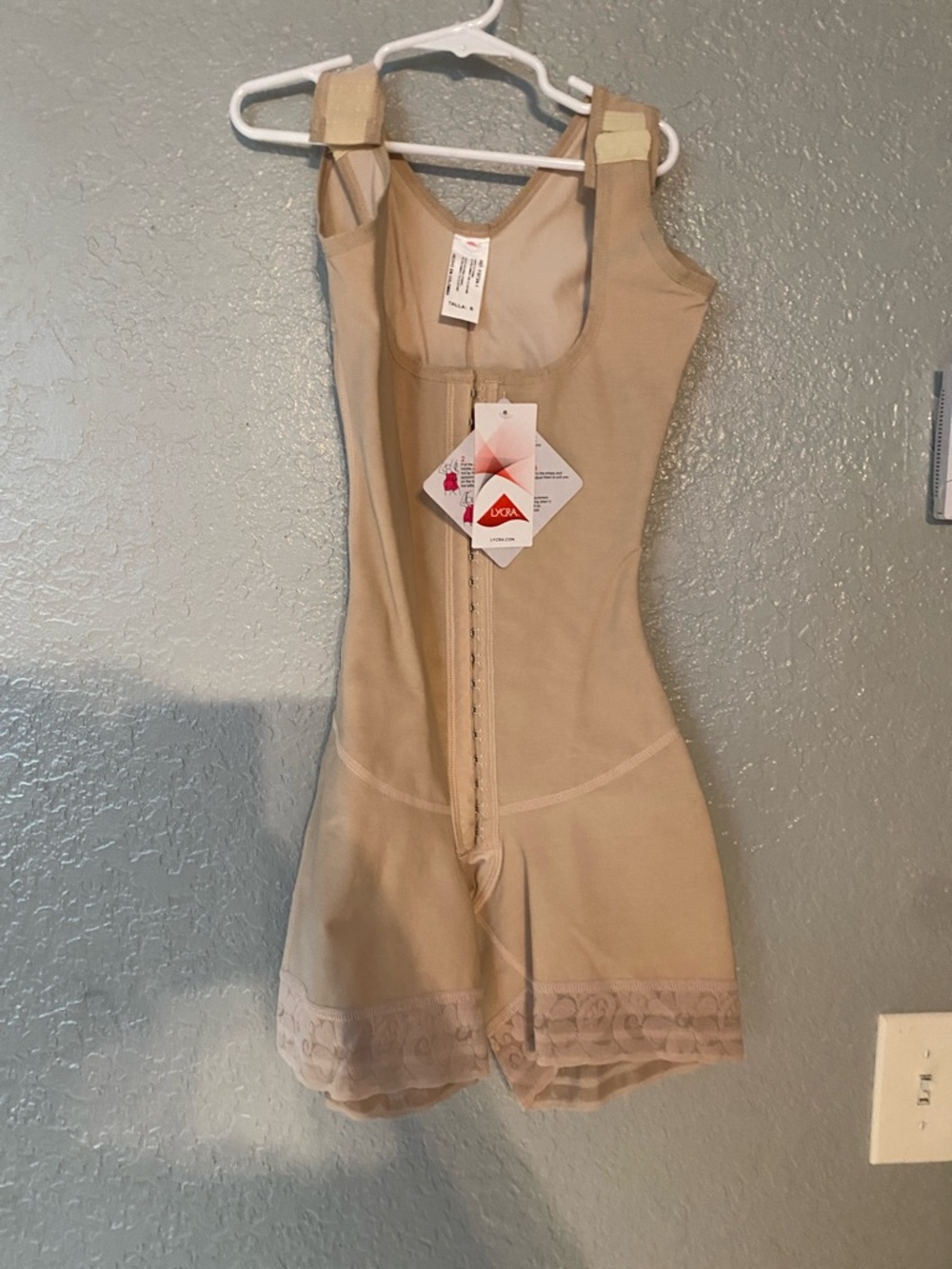 Women's Full-Body Shapewear Bodysuit in Beige